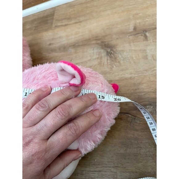 EUC Kellytoy Cuddly Pink Llama Plush Toy Holding Heart With XOXO Embroidery - Picture 7 of 8